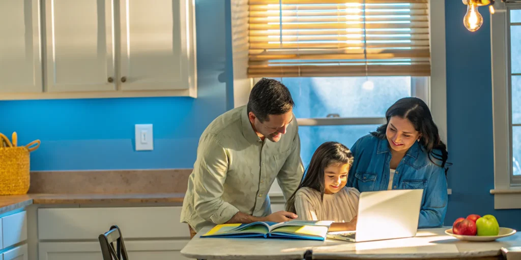 Arizona family learning at home under Arizona homeschool laws