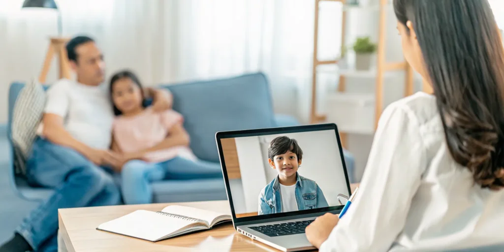 Student exploring the benefits of bilingual education online