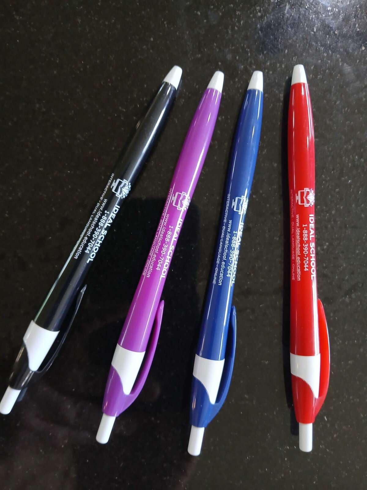 Set of 4 Ideal School pens