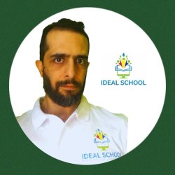 Daniel Gomez with Ideal School plo and green background